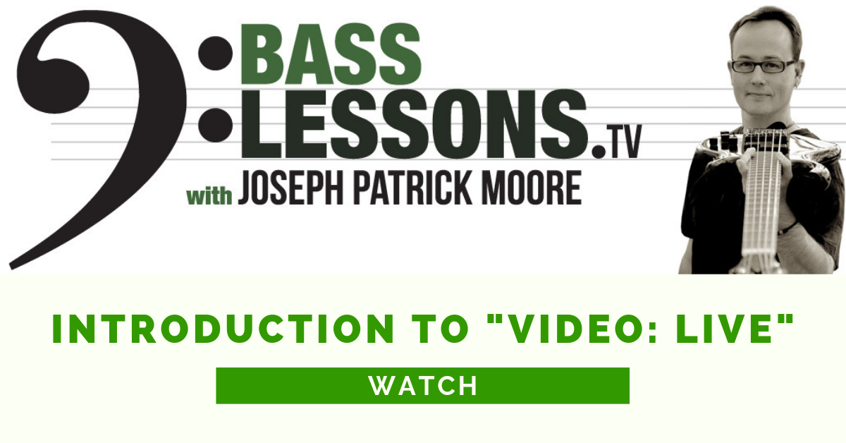Introduction to Video Live with Joseph Patrick Moore