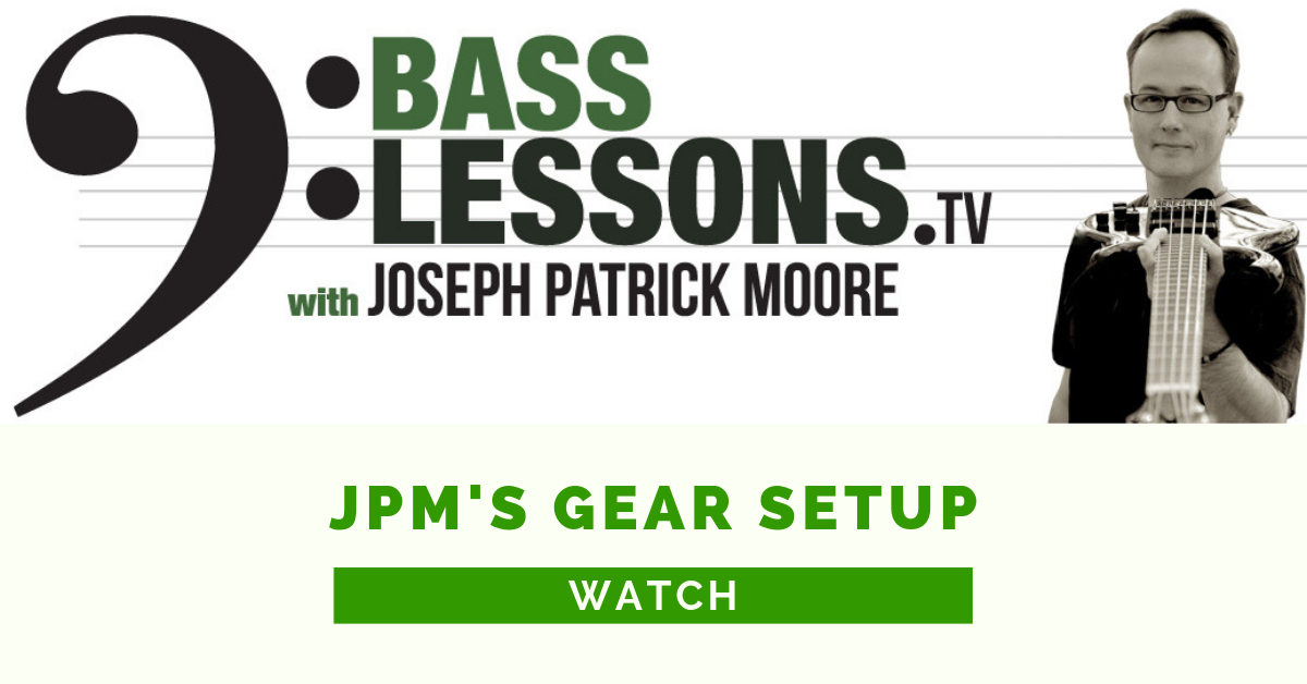 Joseph Patrick Moore's Gear SetUp